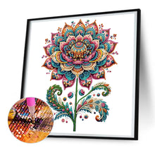 Load image into Gallery viewer, Gorgeous Flowers 30*30CM(Canvas) Partial Special Shaped Drill Diamond Painting
