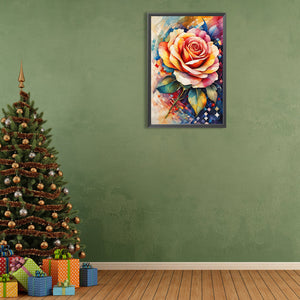 Roses 40*60CM(Canvas) Full Round Drill Diamond Painting