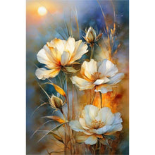 Load image into Gallery viewer, Orange Flower 40*60CM(Canvas) Full Round Drill Diamond Painting
