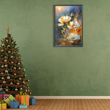 Load image into Gallery viewer, Orange Flower 40*60CM(Canvas) Full Round Drill Diamond Painting
