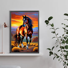 Load image into Gallery viewer, Horse 40X60CM(Canvas) Full Round Drill Diamond Painting
