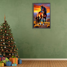 Load image into Gallery viewer, Horse 40X60CM(Canvas) Full Round Drill Diamond Painting
