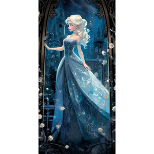 Disney Princess 45X85CM(Canvas) Full Square Drill Diamond Painting