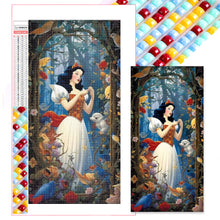 Load image into Gallery viewer, Disney Princess 45X85CM(Canvas) Full Square Drill Diamond Painting
