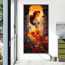 Load image into Gallery viewer, Disney Princess 45X85CM(Canvas) Full Square Drill Diamond Painting
