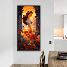 Load image into Gallery viewer, Disney Princess 45X85CM(Canvas) Full Square Drill Diamond Painting
