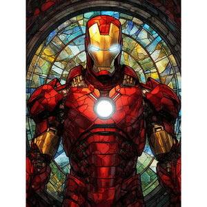 Marvel Heroesiron Man 30*40CM(Canvas) Full Round Drill Diamond Painting