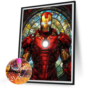 Marvel Heroesiron Man 30*40CM(Canvas) Full Round Drill Diamond Painting