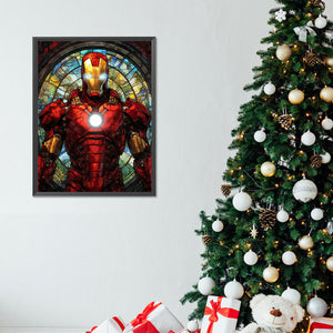 Marvel Heroesiron Man 30*40CM(Canvas) Full Round Drill Diamond Painting