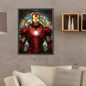 Marvel Heroesiron Man 30*40CM(Canvas) Full Round Drill Diamond Painting