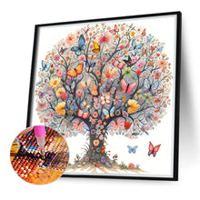 Load image into Gallery viewer, Butterfly Tree 40*40CM(Canvas) Full Round Drill Diamond Painting
