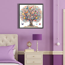 Load image into Gallery viewer, Butterfly Tree 40*40CM(Canvas) Full Round Drill Diamond Painting
