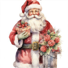 Load image into Gallery viewer, Santa Claus 30*30CM(Canvas) Full Round Drill Diamond Painting
