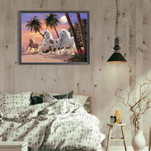 Load image into Gallery viewer, Horse 40*30CM(Canvas) Full Round Drill Diamond Painting
