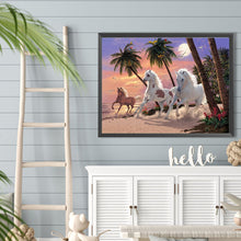 Load image into Gallery viewer, Horse 40*30CM(Canvas) Full Round Drill Diamond Painting
