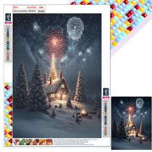 Load image into Gallery viewer, Christmas Snow Scene 30*40CM(Canvas) Full Square Drill Diamond Painting
