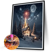 Load image into Gallery viewer, Christmas Snow Scene 30*40CM(Canvas) Full Square Drill Diamond Painting
