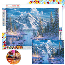 Load image into Gallery viewer, Snow Mountain Scenery 40*30CM(Canvas) Full Square Drill Diamond Painting
