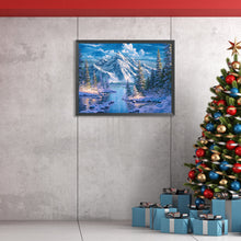 Load image into Gallery viewer, Snow Mountain Scenery 40*30CM(Canvas) Full Square Drill Diamond Painting
