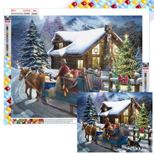 Load image into Gallery viewer, Snow Scene 50*40CM(Canvas) Full Square Drill Diamond Painting
