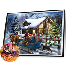 Load image into Gallery viewer, Snow Scene 50*40CM(Canvas) Full Square Drill Diamond Painting
