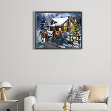 Load image into Gallery viewer, Snow Scene 50*40CM(Canvas) Full Square Drill Diamond Painting
