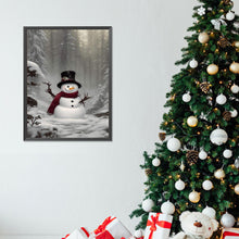 Load image into Gallery viewer, Snowman 30*40CM(Canvas) Full Round Drill Diamond Painting
