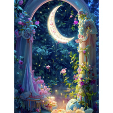 Load image into Gallery viewer, Flower Moonlight 30*40CM(Picture) Full AB Round Drill Diamond Painting
