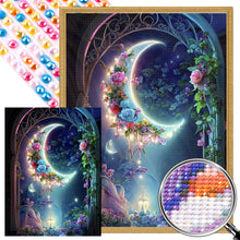 Load image into Gallery viewer, Flower Moonlight 30*40CM(Picture) Full AB Round Drill Diamond Painting
