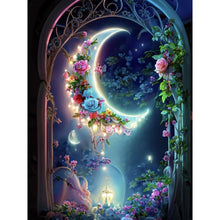 Load image into Gallery viewer, Flower Moonlight 30*40CM(Picture) Full AB Round Drill Diamond Painting
