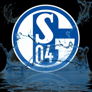 Schalke Logo 40*40CM(Canvas) Full Round Drill Diamond Painting