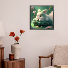 Load image into Gallery viewer, Green Bunny 30*30CM(Canvas) Full Round Drill Diamond Painting
