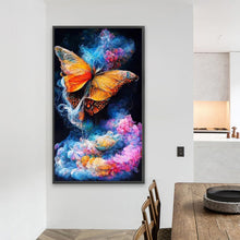 Load image into Gallery viewer, Colorful Mist Butterfly 40*70CM(Picture) Full AB Round Drill Diamond Painting
