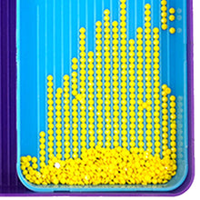Load image into Gallery viewer, 3 Set Large Diamond Art Painting Bead Sorting Trays for DIY Art Craft (Blue)

