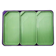 Load image into Gallery viewer, 4 Set Large Diamond Art Painting Bead Sorting Trays for DIY Art Craft (Green)
