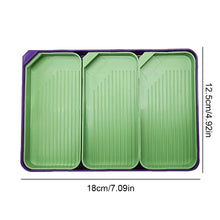 Load image into Gallery viewer, 4 Set Large Diamond Art Painting Bead Sorting Trays for DIY Art Craft (Green)
