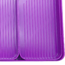 Load image into Gallery viewer, 4 Set Large Diamond Art Painting Bead Sorting Trays for DIY Art Craft (Purple)
