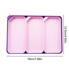 Load image into Gallery viewer, 4 Set Large Diamond Art Painting Bead Sorting Trays for DIY Art Craft (Pink)
