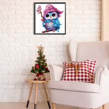 Load image into Gallery viewer, Magic Owl 30X30CM(Canvas) Partial Special Shaped Drill Diamond Painting
