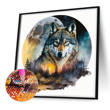 Load image into Gallery viewer, Wolf 40*40CM(Canvas) Full Round Drill Diamond Painting

