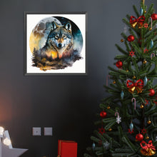 Load image into Gallery viewer, Wolf 40*40CM(Canvas) Full Round Drill Diamond Painting
