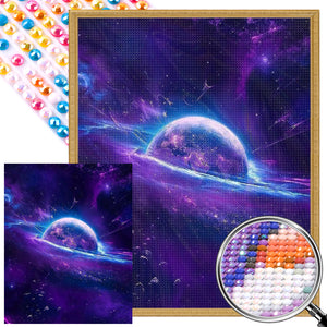 Vast Nebula 40*50CM(Picture) Full AB Round Drill Diamond Painting