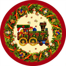 Load image into Gallery viewer, Christmas Wreath 30*30CM(Canvas) Full Round Drill Diamond Painting
