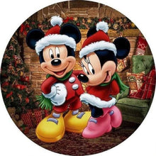 Load image into Gallery viewer, Christmas Mickey Mouse 30*30CM(Canvas) Full Round Drill Diamond Painting
