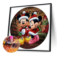 Load image into Gallery viewer, Christmas Mickey Mouse 30*30CM(Canvas) Full Round Drill Diamond Painting
