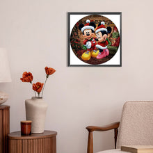 Load image into Gallery viewer, Christmas Mickey Mouse 30*30CM(Canvas) Full Round Drill Diamond Painting
