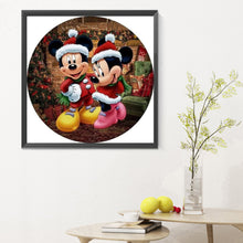 Load image into Gallery viewer, Christmas Mickey Mouse 30*30CM(Canvas) Full Round Drill Diamond Painting
