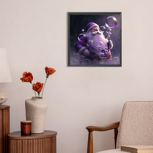 Santa Claus 30*30CM(Canvas) Full Round Drill Diamond Painting