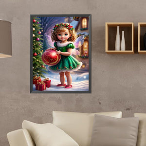 Christmas Fairy 30*40CM(Canvas) Full Round Drill Diamond Painting