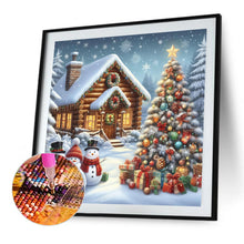 Load image into Gallery viewer, Full Of Diamonds Christmas Snow Scene 35X35CM(Canvas) Full AB Round Drill Diamond Painting
